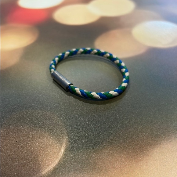 Hermes La Maison Blue and Green Jewelry Bracelet